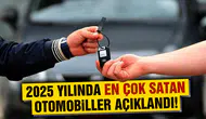 ODMD açıkladı: 2025’in en çok satan otomobilleri belli oldu