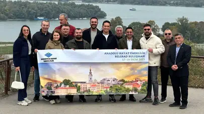 Anadolu Hayat Emeklilik Acenteleri Belgrad'da Buluşarak Başarı Hikayelerini Paylaştı