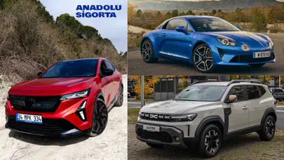 Anadolu Sigorta’dan Renault, Dacia ve Alpine’e özel kasko çözümü !
